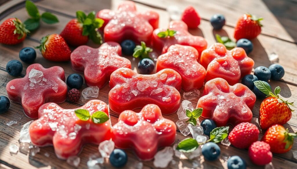 Berry Blast Frozen Dog Treats