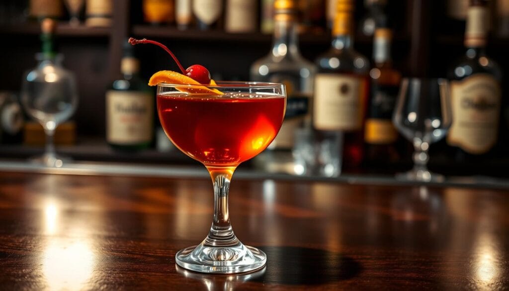 Manhattan cocktail