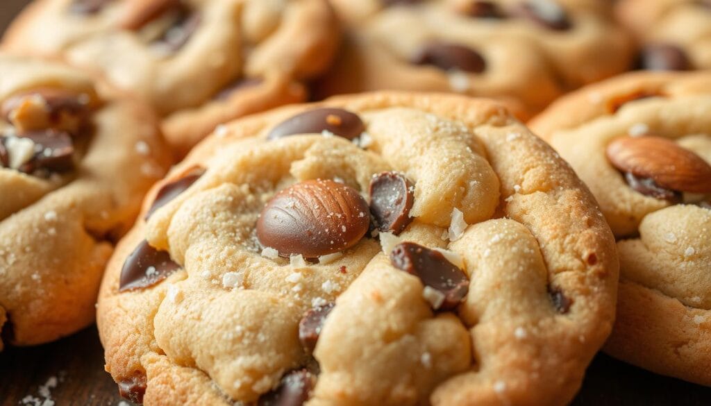 almond joy cookies texture