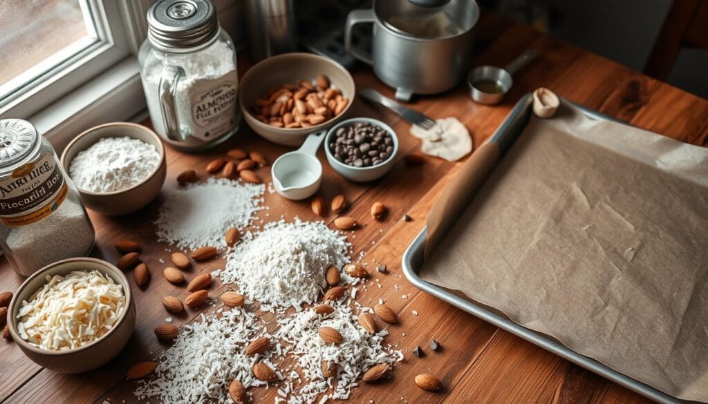 baking almond joy cookies