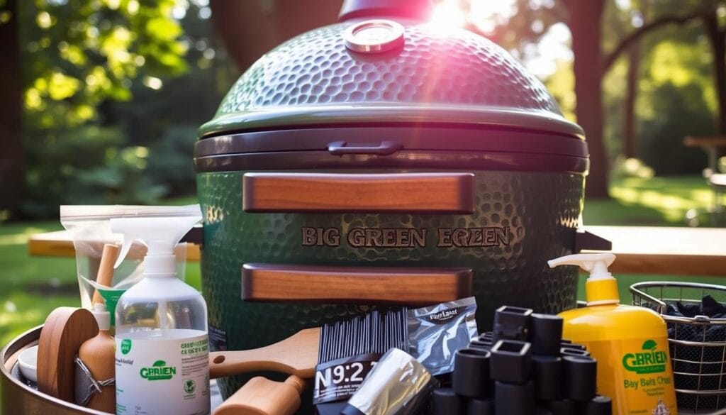 big green egg maintenance