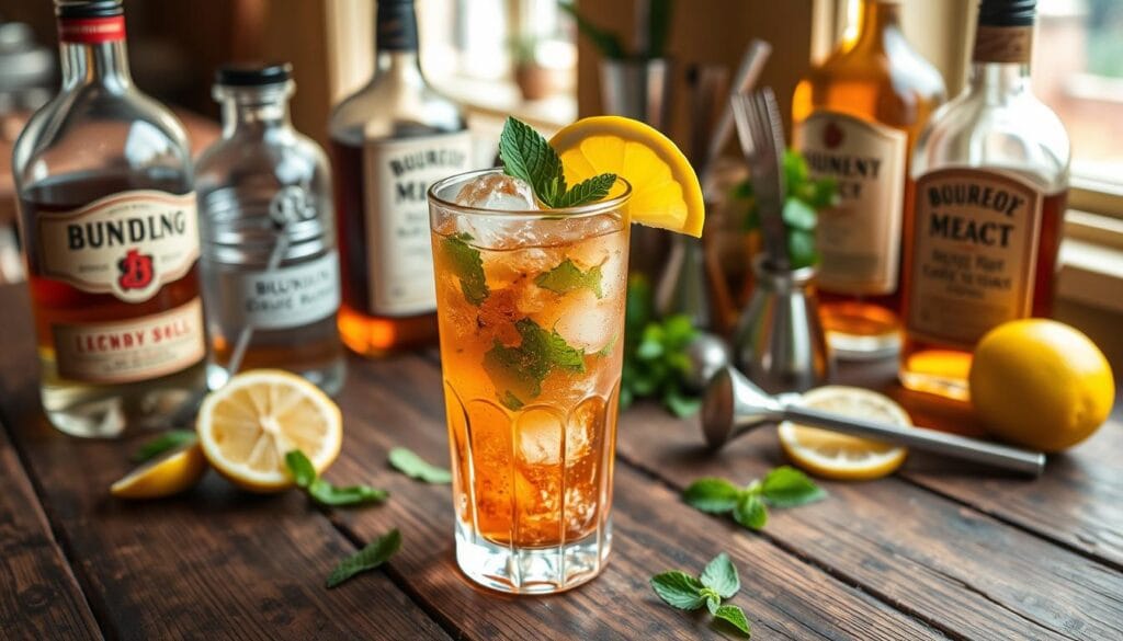 bourbon smash cocktail recipe