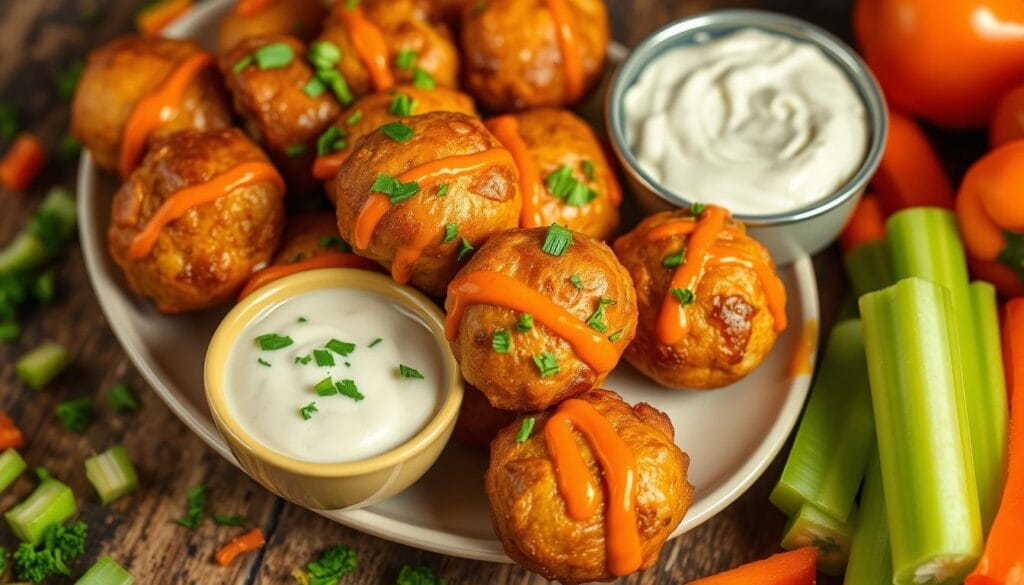 buffalo heat pretzel bites