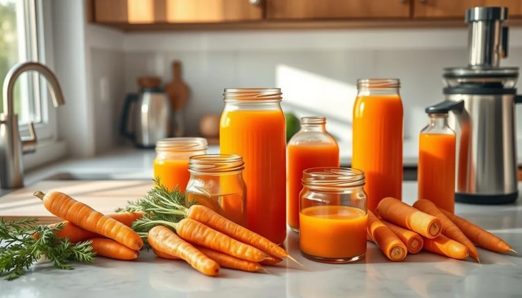 carrot juice storage