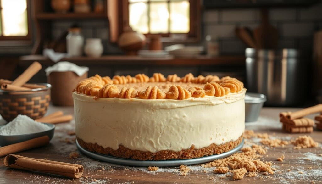 churro cheesecake baking