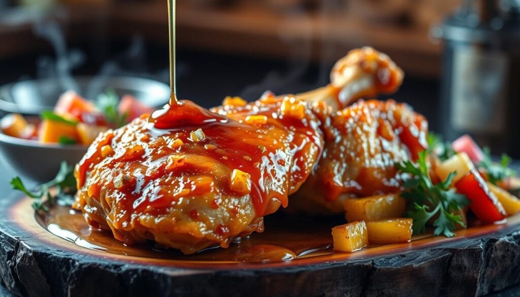 crispy hot honey chicken