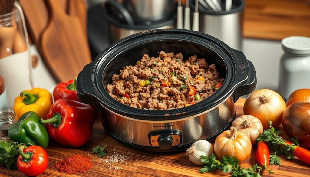 crockpot recipes with ground beef