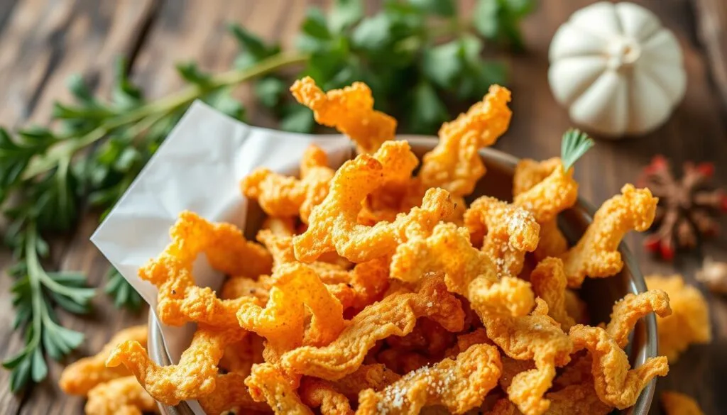 crunchy pork rinds