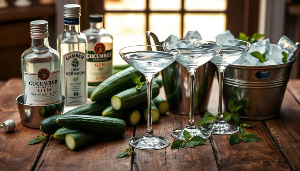 cucumber martini ingredients