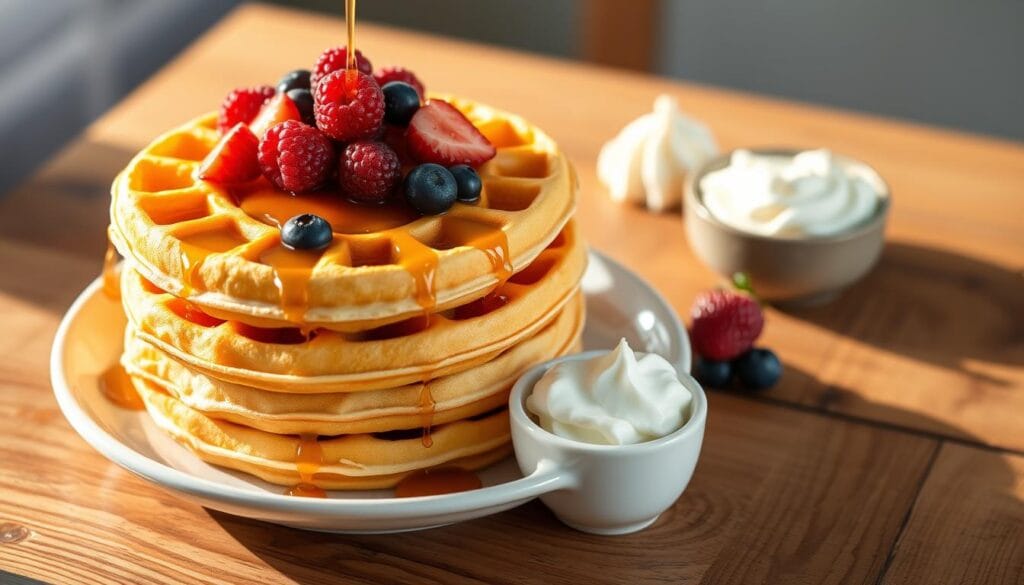 delicious krusteaz waffle recipe