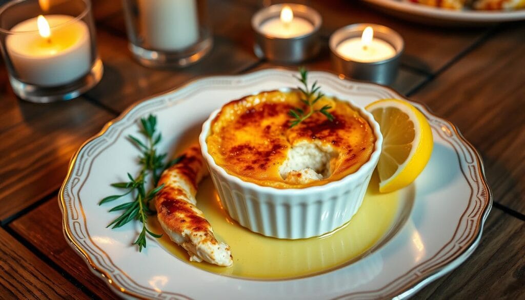 easy crab brulee recipe