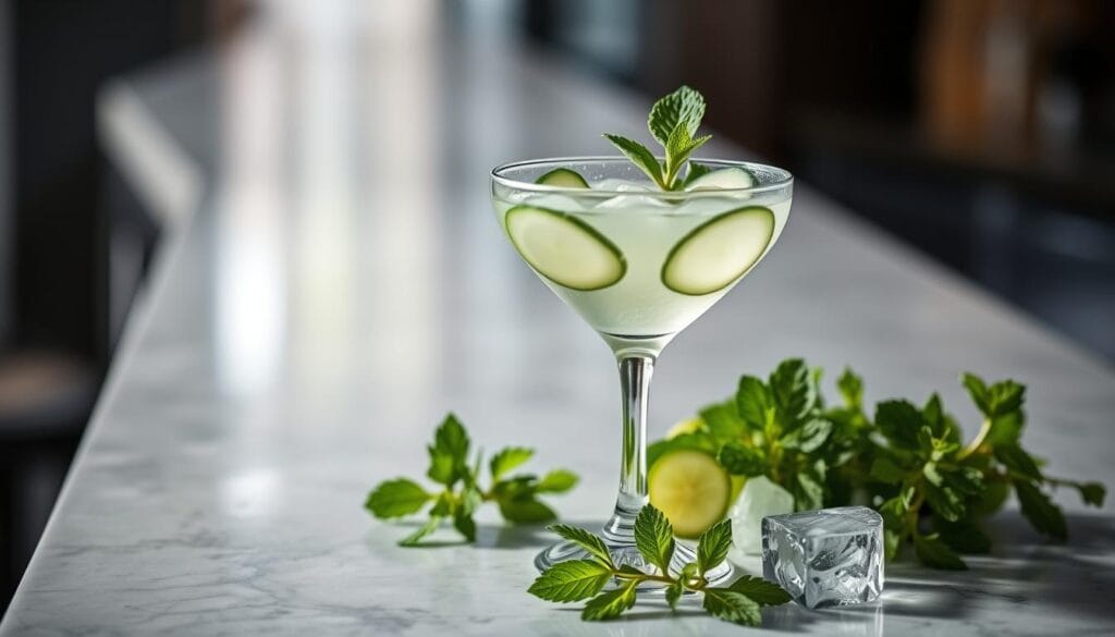 easy cucumber martini