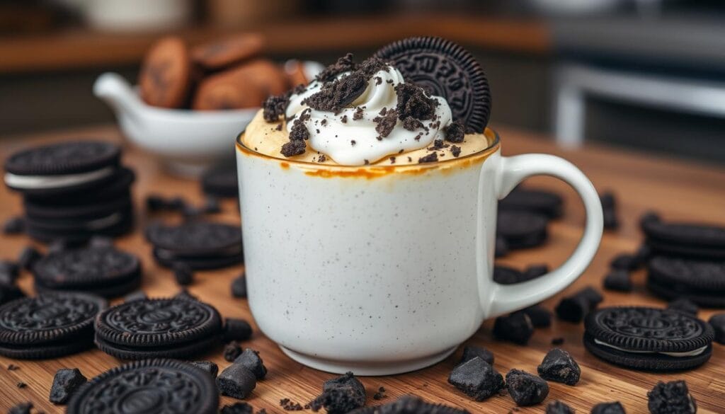 easy oreo mug cake