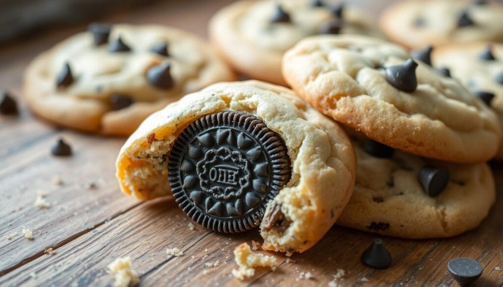 easy oreo stuffed cookies