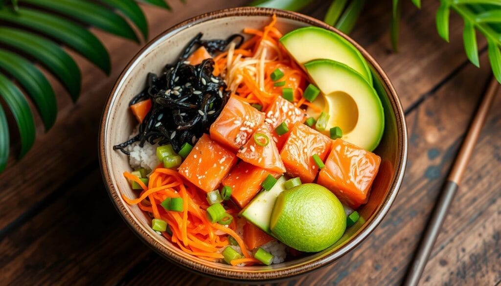 healthy salmon poke recipe