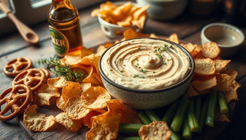 homemade beer dip