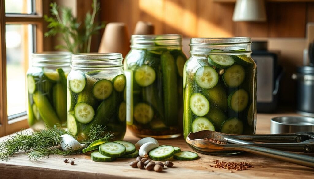 homemade dill pickles