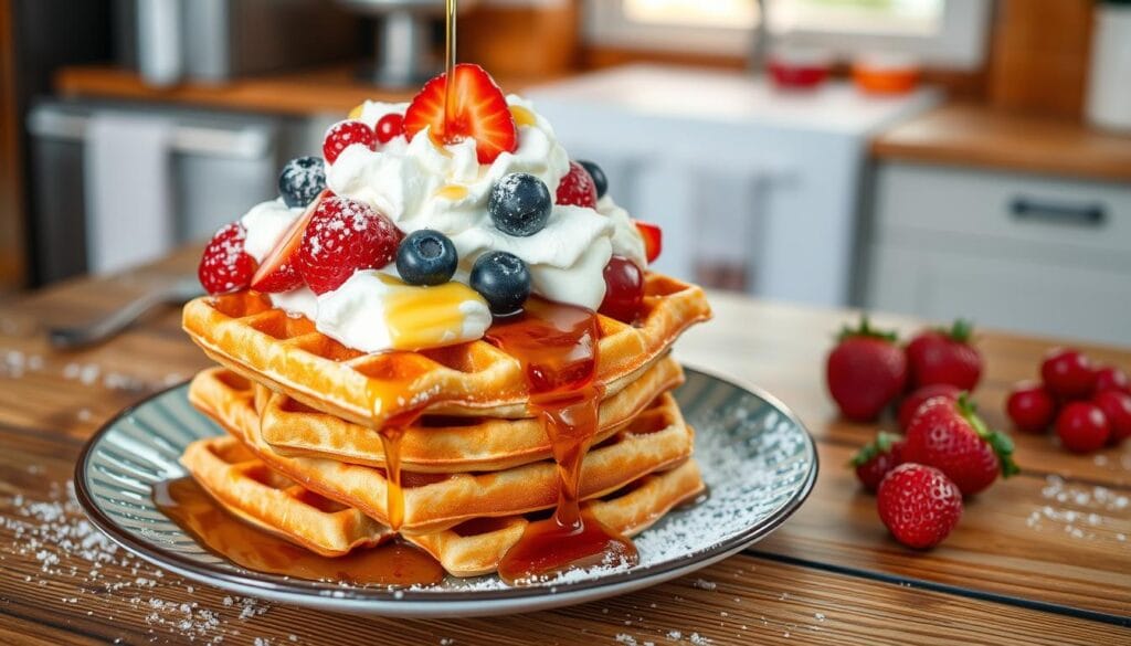 krusteaz waffle recipe