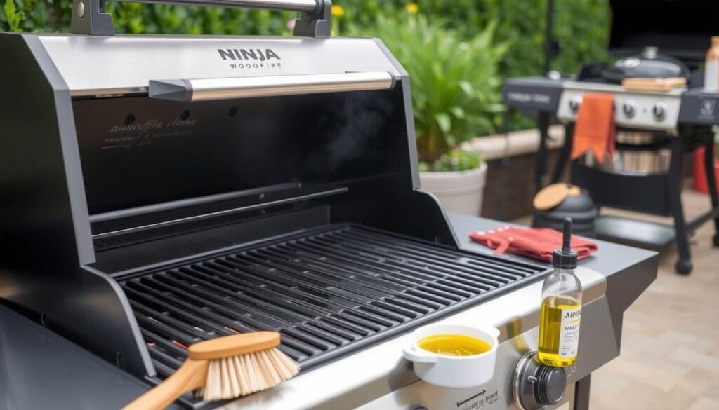 ninja woodfire grill maintenance