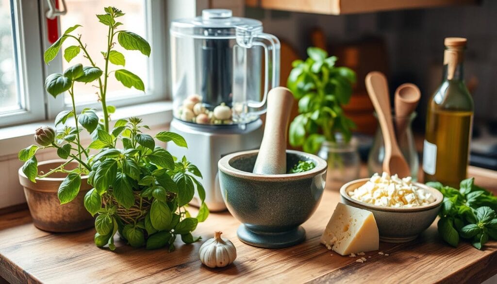 pesto sauce equipment