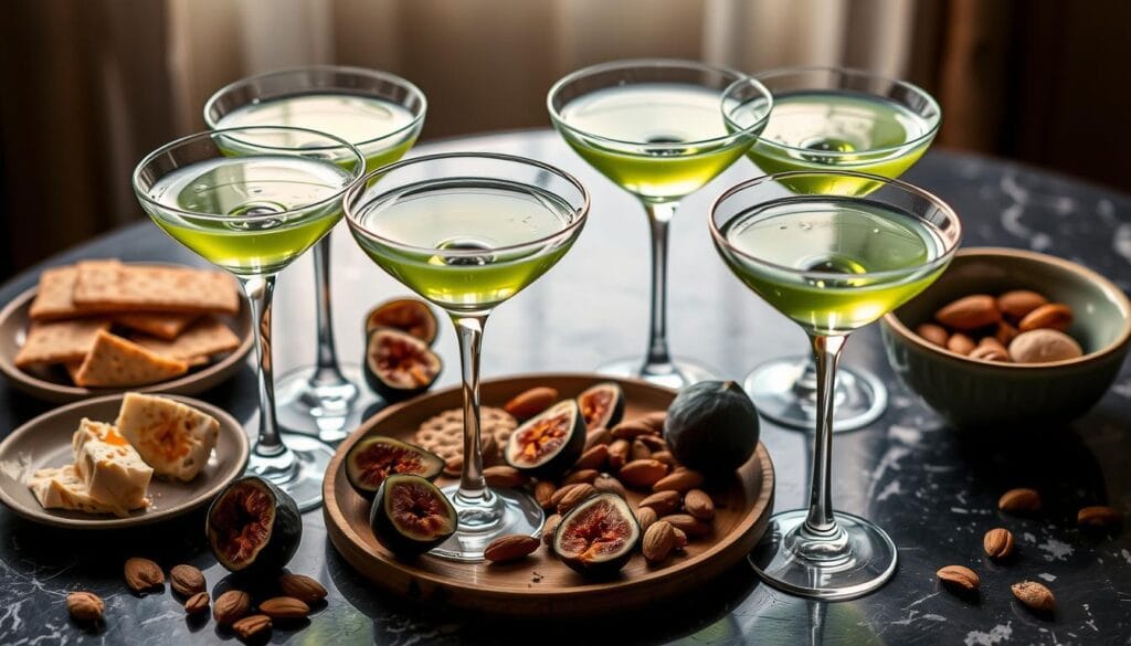 pistachio martini pairings