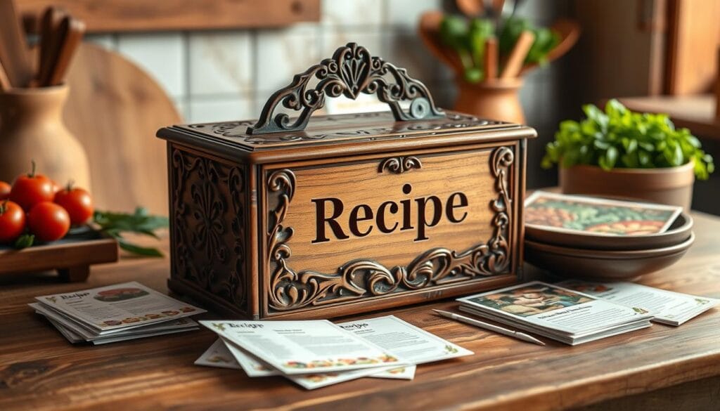 recipe card box