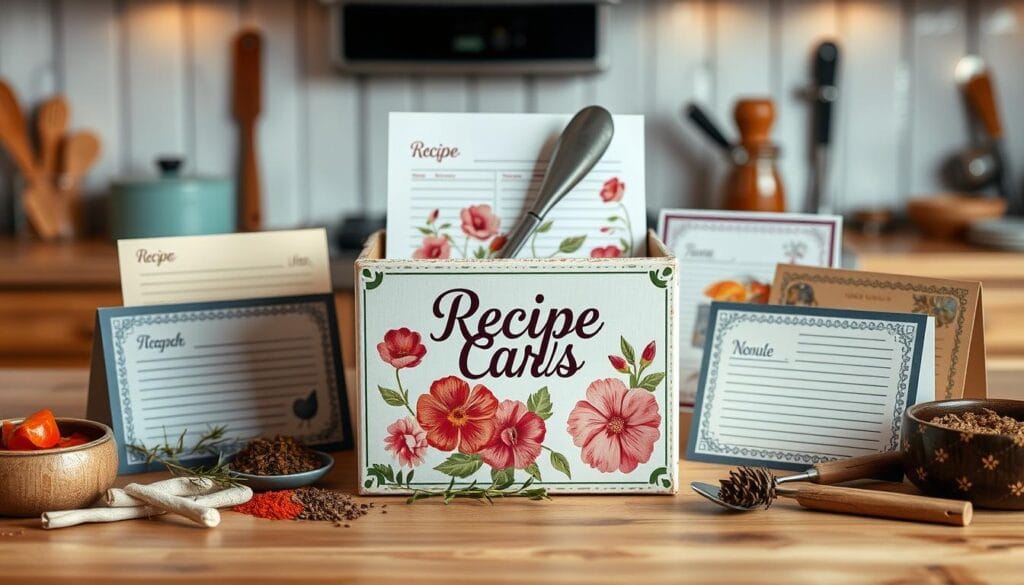 recipe card box