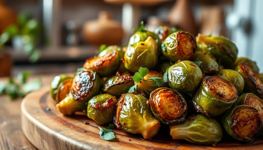 roasted longhorn brussel sprouts