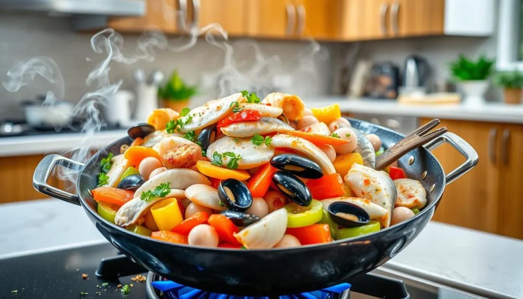 seafood cooking