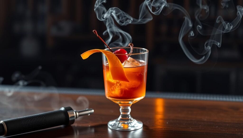 smoked old fashioned cocktail recipe