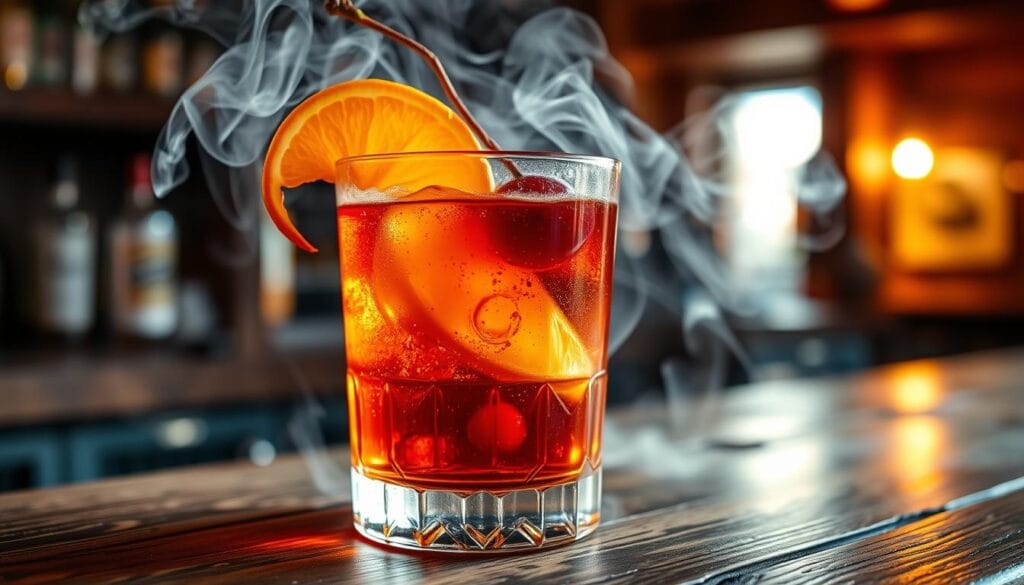 smoked old fashioned glassware