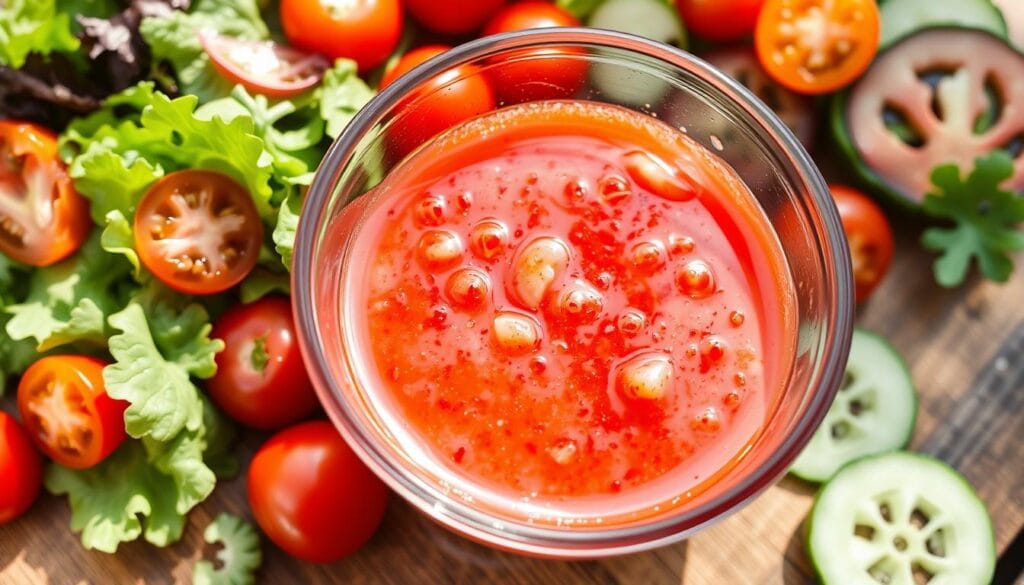 strawberry vinaigrette