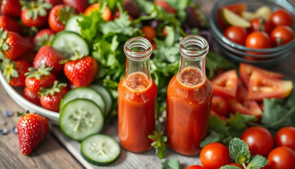 strawberry vinaigrette