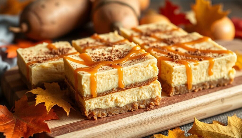 sweet potato cheesecake bars