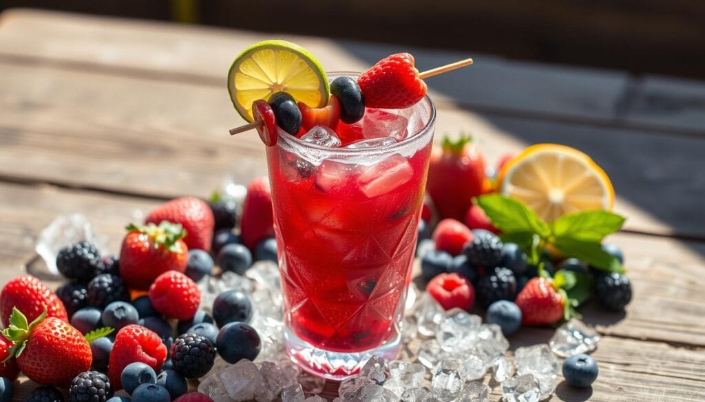 triple berry margarita fusion